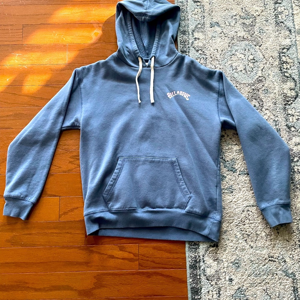 Blue sweatshirt